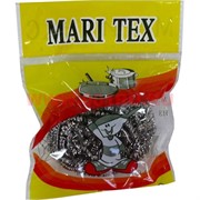 Нержавеющая мочалка Mari Tex для чистки посуды, цена за 12 штук