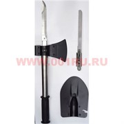 Мультиинструмент дачный (топор, лопата, пила, нож)