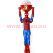 Игрушка крутящаяся Спайдер Мен со звуком и светом