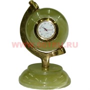 Глобус с часами средний