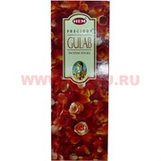 Благовония HEM "Красная роза Гулаб", цена за уп из 6 шт
