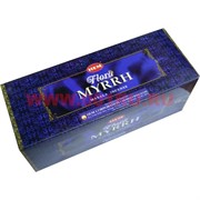 Благовония HEM sq Flora Myrrh Masala 25 шт\уп (Мирра)