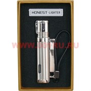 Зажигалка газовая Honest с ремешком