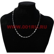 Бусы из гематита "цилиндрики"