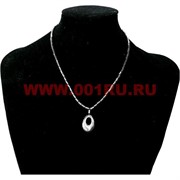 Подвеска из гематита "куриный бог" (камень с отверстием)