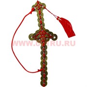 Подвеска Фэн Шуй "меч из монет"