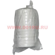 Флористическая лента белая 50 м, цена за 12 штук