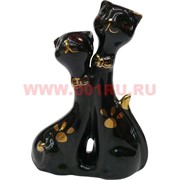Кошечки черные из фарфора в ассортименте (10,5 см высота)