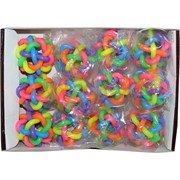 Игрушка прыгающая 50 мм "noodle ball" 12 шт/упаковка