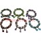 Браслеты (M-166) 6 видов цена за упаковку из 12шт - фото 101107
