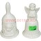 Колокольчик из фарфора (1103) ангелочки 11,5 см 144 шт/коробка