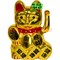 Кот манэки-нэко (KL-153) из пластика 11,5 см на 1 АА батарейку 180 шт/кор - фото 103291