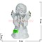 Ангелочек (KL-1201) фарфоровый 13 см с жемчужиной 48 шт/кор - фото 103376