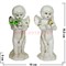 Ангелочки из фарфора (KL-1303) цена за пару 48 шт/кор - фото 103517