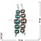 Браслет "Fashion Jewerly" под кристалл 19-20 см в ассортименте - фото 105471