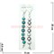 Браслет "Fashion Jewerly" круг и квадрат 19-20 см в ассортименте - фото 105529