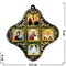 Православный оберег "Пять икон" (простая) 50 шт/уп - фото 106696