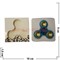 Спиннер из толстого прозрачного пластика Finger Spinner - фото 107710