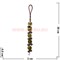 Амулет подвеска «монета инь ян с козой» с бронзовыми монетами - фото 108162