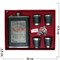 Набор с Флягой 9 унций Jack Daniels + 4 стаканчика (D-1706) - фото 110045
