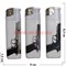 Зажигалка газовая Ognivo-Lighter «пистолеты» 50 шт/бл - фото 111249