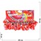 Брелок Сердце (KY-1457) Love резиновый 120 шт/упаковка - фото 113937