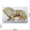 Лев 25 см, оникс (12 дюймов) - фото 115304