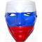 Маска Гая Фокса в цветах российского флага