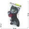 Котенок игрушка со звуком резиновая (913) - фото 115595