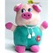 Свинка мягкая игрушка (Pig-30) с присоской 12 шт/уп
