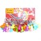 Брелок «Мишка» (KL-1216) пластмассовый цветной 120 шт/уп - фото 140037