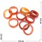 Кольцо из сердолика огранка - фото 141033