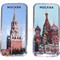 Зажигалка газовая Москва Кремль и Собор двухсторонняя