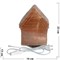 Лампа солевая "домик" большая 23 см с зарядкой USB - фото 148489
