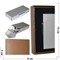 Портсигар с зажигалкой Dinghao 10 слим с USB зарядкой - фото 153930