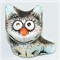 Котенок Саймон мини (07) из шамота