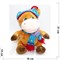 Мягкая игрушка музыкальная (KX-10985) Бык с шарфом Символ 2021 года - фото 157191