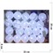 Новогодние гирлянды 5 м белые LED 20 шт/уп - фото 160758