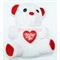 Мягкая игрушка мишка I love you 18 см