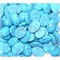 Кабошоны 13x18 овальные из голубой бирюзы с прожилками