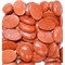 Кабошоны овальные 22x30 из красной яшмы