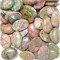 Кабошоны овальные 22x30 из яшмы-унакит