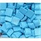 Кабошоны 14x14 квадратные из голубой бирюзы