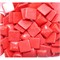 Кабошоны 14x14 квадратные из красного коралла