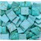 Кабошоны 14x14 квадратные из зеленой бирюзы - фото 165788