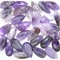 Кабошоны 15x30 капля из аметиста