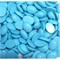 Кабошоны овальные 15x20 из голубой бирюзы без прожилок - фото 166098