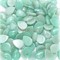 Кабошоны 15x20 капля из зеленого халцедона