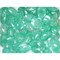 Кабошоны граненые 12x16 из зеленого стекла