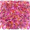 Кабошоны 10x13 капли из розового стекла